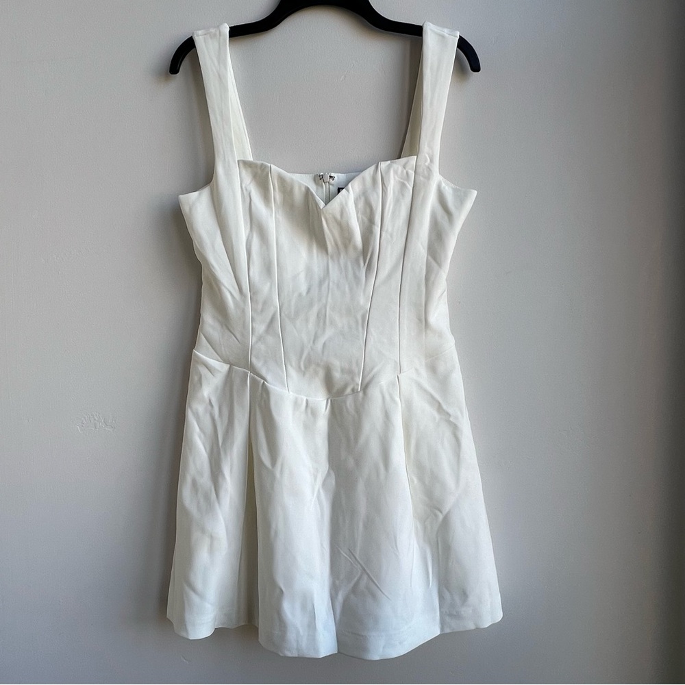 Runaway the Label Bethani Mini Dress White